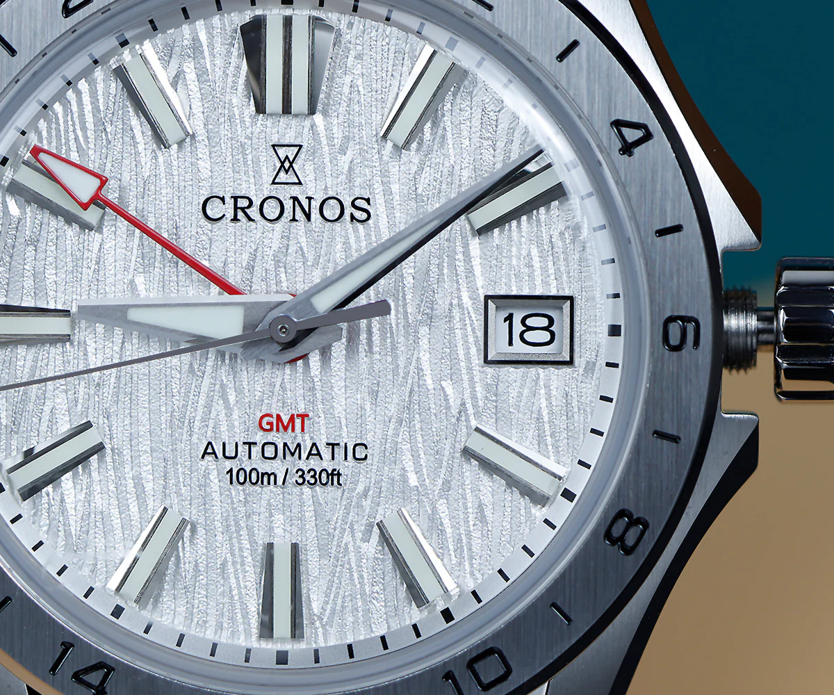 ★★US Warehouse★★Cronos 39mm GMT NH34 Mechanical Men Watch L6029 V2 - Image 11
